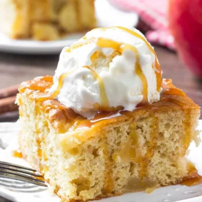 Apple Cinnamon Sugared Muffins From A Cake Mix!