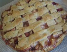 Apple Cranberry Lattice Tart