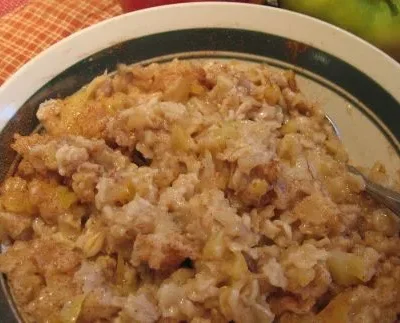 Apple Juice Cinnamon Oatmeal