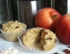 Apple Oat Raisin Muffins