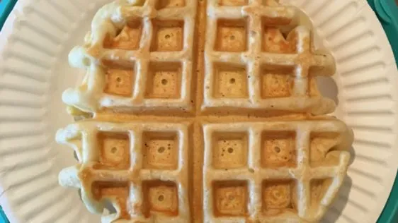 Applesauce Waffles