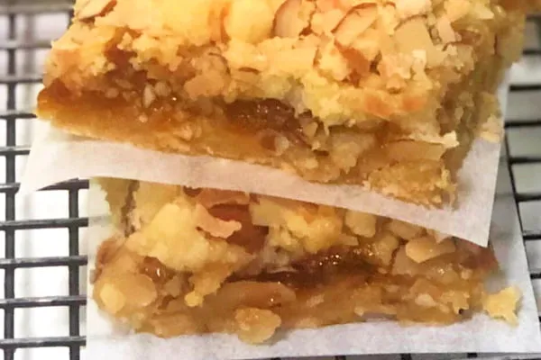 Apricot, Coconut And Almond Bars
