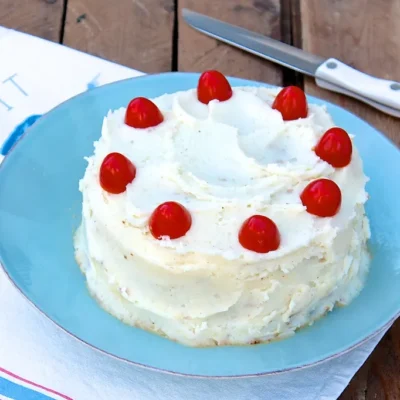 April Fools Day Meatloaf Cake