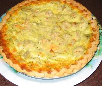 Artichoke And Sun-Dried Tomato Quiche