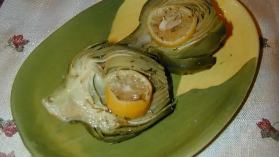 Artichokes Roasted