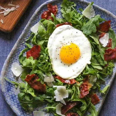 Arugula Salad With Crispy Proscuitto