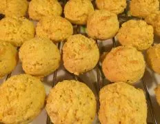 Asiago Cornmeal Cookies