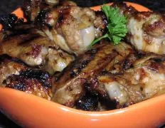 Asian Barbecued Chicken Wings