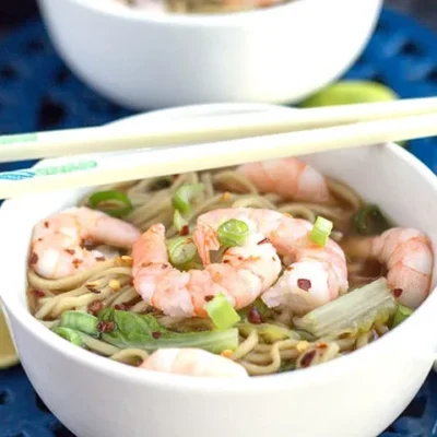 Asian Seafood Noodle Soup