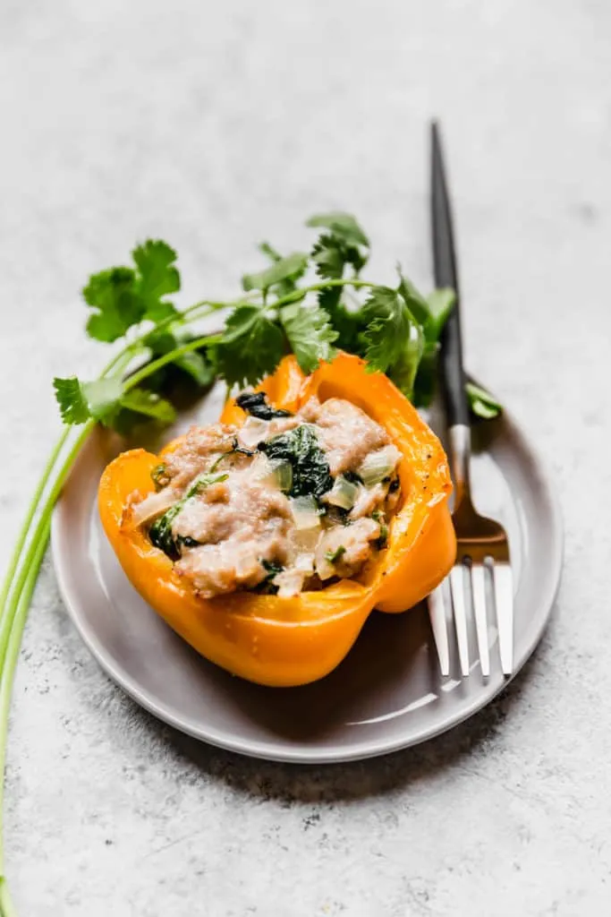 Asian Stuffed Bell Peppers