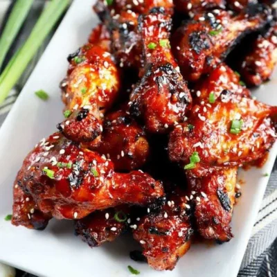 Asian Style Bbq Wings