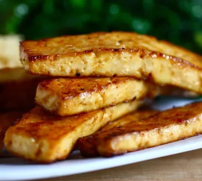 Asian Style Savory Baked Tofu