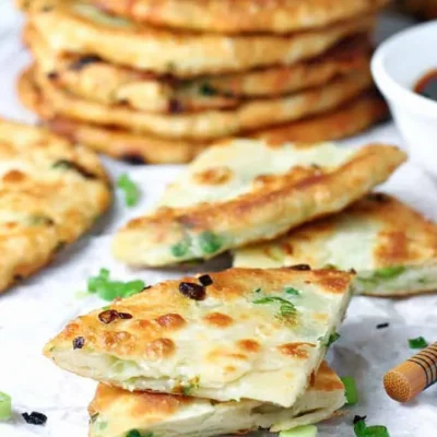 Asian Style Scallion Pancakes