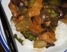 Asparagus Chicken With Black Bean Sauce