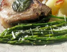 Asparagus With Butter And Parmesan Cheese