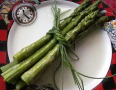 Asparagus With Truffle Oil Vinaigrette