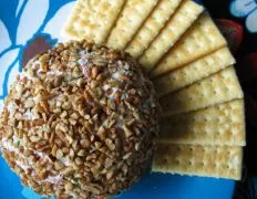 Aunt Sues Smoky Cream Cheese Cheese Ball