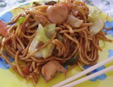 Authentic Chicken Chow Mein