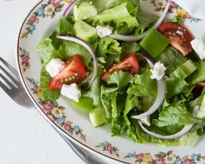 Authentic Greek Salad Masterpiece: A Mediterranean Delight