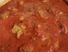 Authentic Italian-American Sunday Gravy Spaghetti Recipe