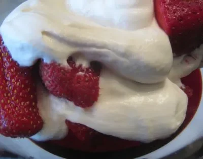 Authentic La-Inspired Strawberries Romanoff Recipe