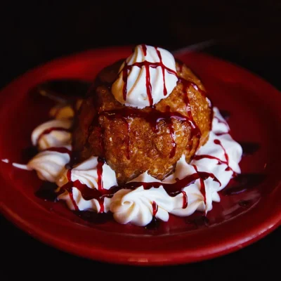 Authentic Mexican-Style Fried Ice Cream Inspired By Chi-Chi'S