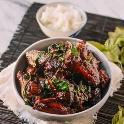 Authentic Taiwanese Three-Cup Chicken Recipe