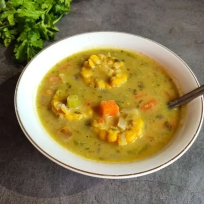 Authentic Trinidadian Corn Soup Recipe: A Caribbean Delight