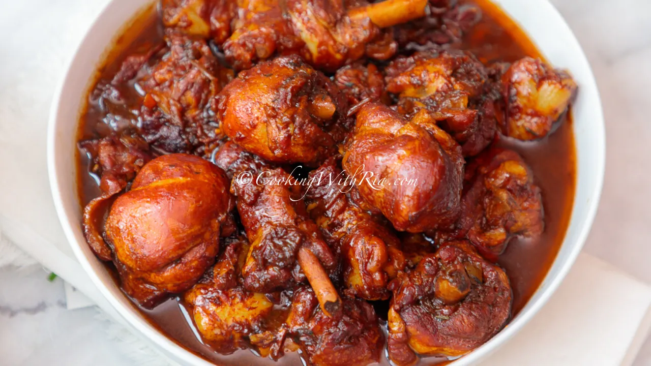 Authentic Trinidadian Stewed Chicken Recipe