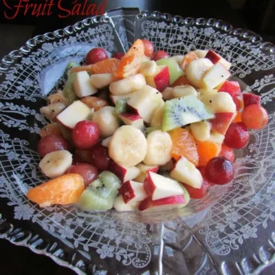 Autumn Fruit Salad