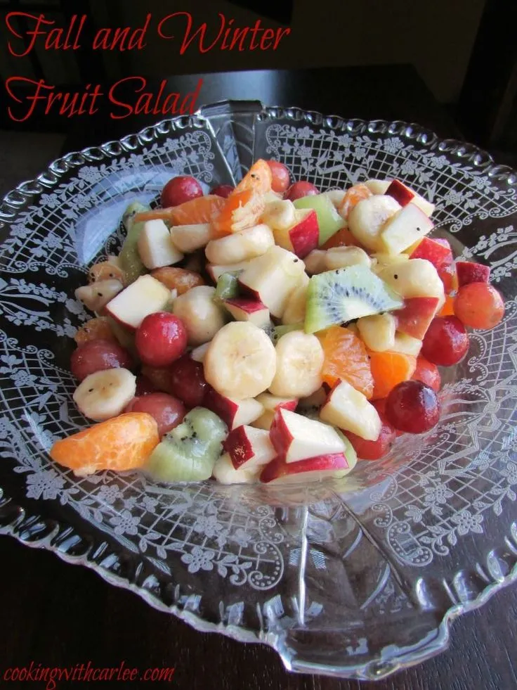Autumn Fruit Salad