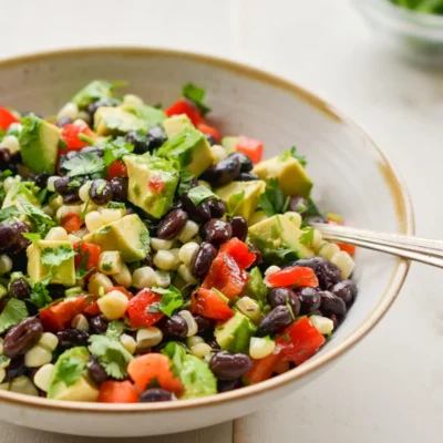 Avocado And Black Bean Salad