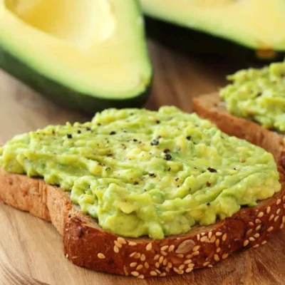 Avocado And Vegemite On Toast