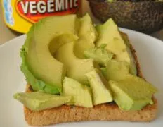 Avocado And Vegemite On Toast