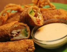 Avocado Club Egg Rolls