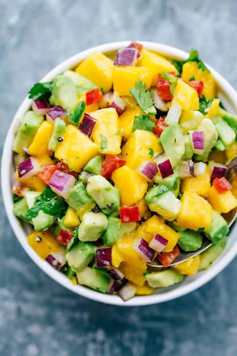 Avocado Mango Salsa