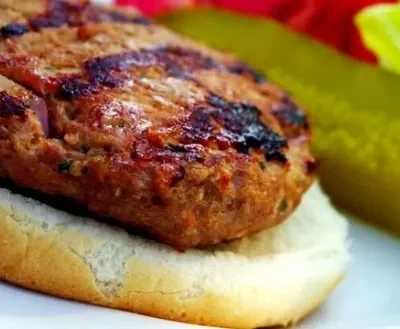 Avocado Ranch Burgers With Smoked Cheddar