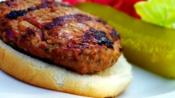 Avocado Ranch Burgers With Smoked Cheddar