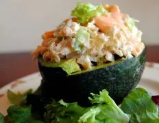 Avocado Stuffed With Crab