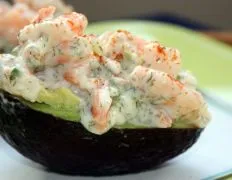 Avocado Stuffed With Shrimp