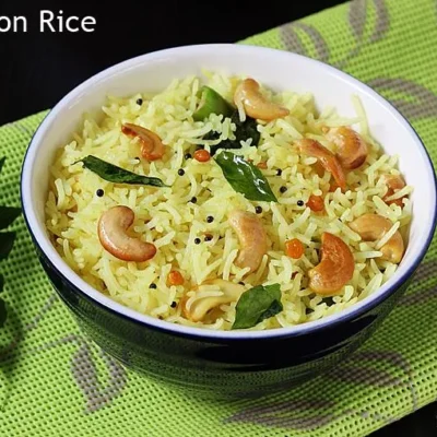 Awesome Crunchy Lemon Rice