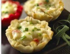 Baby Brie Crab Appetizers