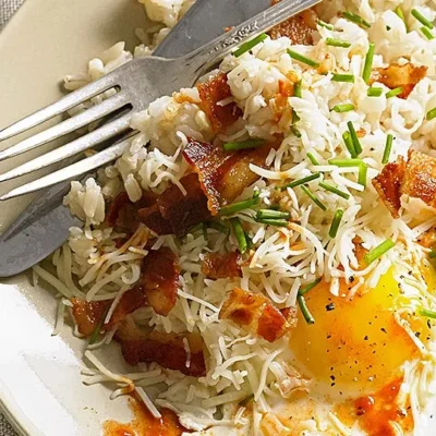 Bacon And Egg Rice