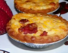 Bacon And Tomato Tarts