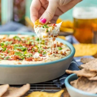 Bacon Beer Cheese Dip Aka: Game Day Dip
