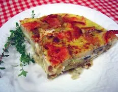 Bacon, Potato And Onion Frittata