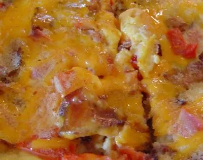 Bacon Tomato Frittata