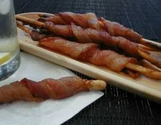 Bacon Wrapped Breadsticks
