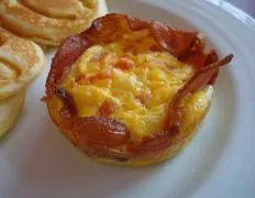 Bacon-Wrapped Cheddar Egg Bites