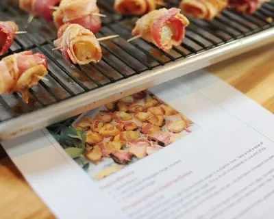 Bacon-Wrapped Pineapple Appetizers